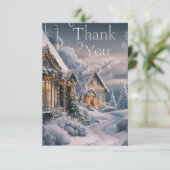 感謝パステルパインハッピーホリデー サンキューカード (スタンド正面)