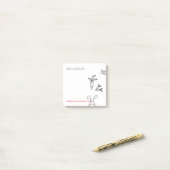 感謝パーソナライズされたのノテ離れレ – あり ポストイット (デスク上)