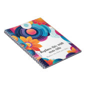 感謝パーソナライズされた手帳 ノートブック (右側)