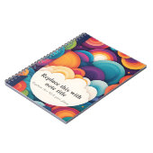 感謝パーソナライズされた手帳 ノートブック (左側)