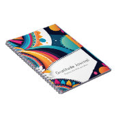 感謝パーソナライズされた手帳 ノートブック (右側)