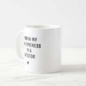 感謝パーソナライズされた贈与部長 コーヒーマグカップ (正面左)