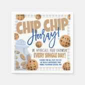 感謝パーティーデコールクッキー スタンダードカクテルナプキン (正面)