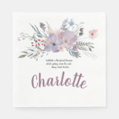 感謝フローラスプレー スタンダードランチョンナプキン (正面)