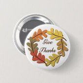 感謝ボタンを与えて下さい 缶バッジ (正面&裏面)