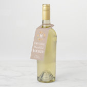 感謝ボトルハンガーラベル ボトルネックタグ (アングル)