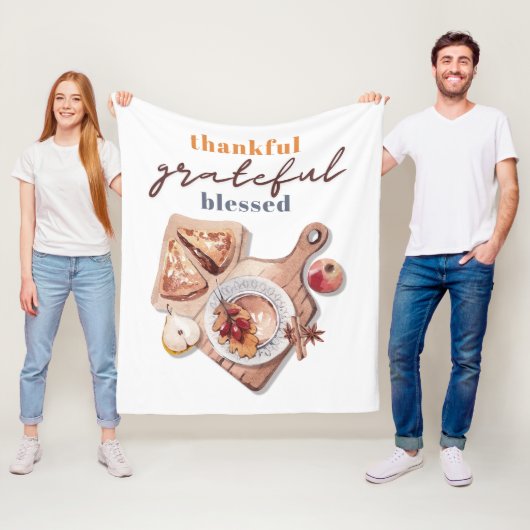 感謝ボホ賛美感謝祭 フリースブランケット (インサイチュ)