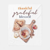 感謝ボホ賛美感謝祭 フリースブランケット (正面)