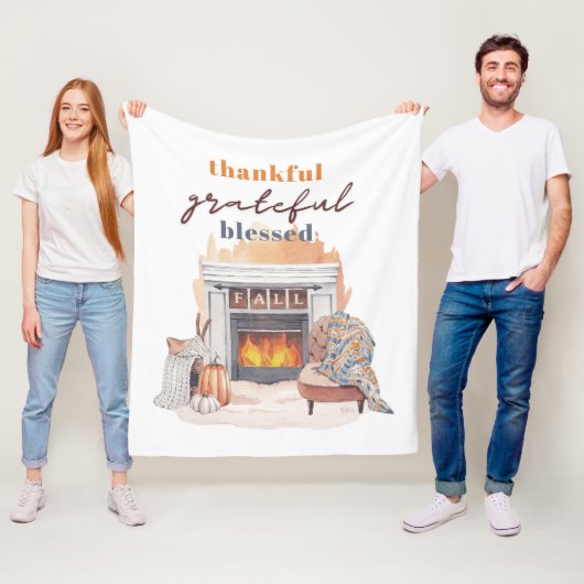 感謝ボホ賛美感謝祭 フリースブランケット (インサイチュ)