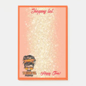 感謝ママ秋カスタマイズの文字と色 ポストイット (正面)