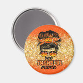 感謝ママ秋カスタマイズの文字と色 マグネット (正面/裏面)