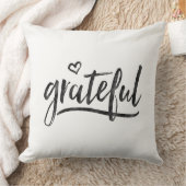 感謝ミニマルのカスタム背景色 クッション (ブランケット)