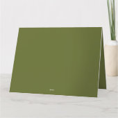 感謝モダンお洒落感謝表 カード (裏面)