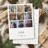 感謝モダン引用文 | 9シンプルフォトコラージュ シーズンカード