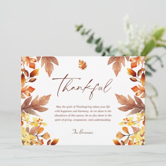 感謝モダン感謝祭 シーズンカード (スタンド正面)