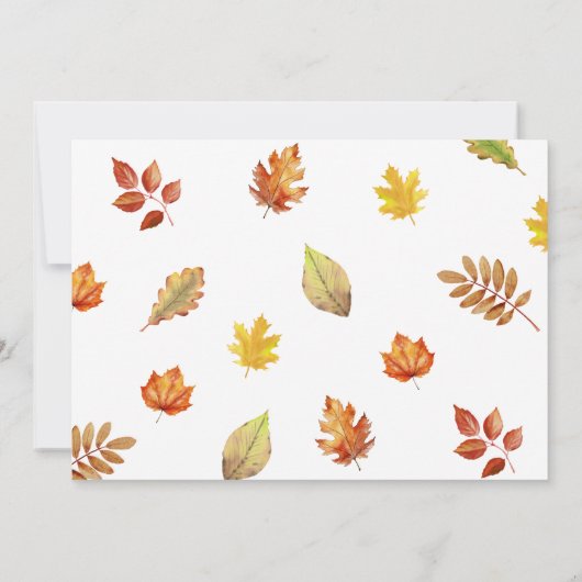 感謝モダン感謝祭 シーズンカード (裏面)