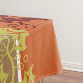 感謝モダン祭感謝賛美家族カスタム テーブルクロス (インサイチュ)