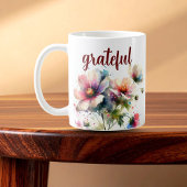 感謝モダン コーヒーマグカップ