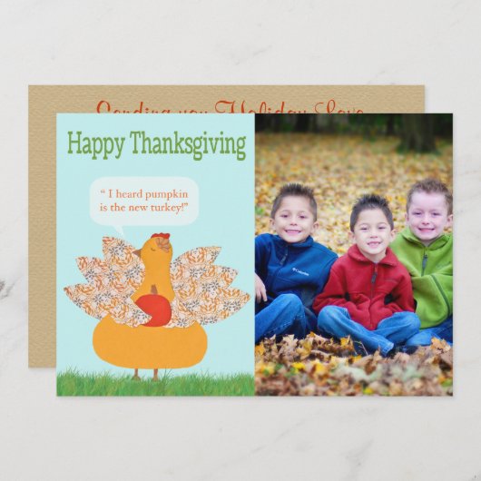 感謝ユーモアのある祭の写真カード – TBO シーズンカード (正面/裏面)
