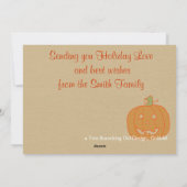 感謝ユーモアのある祭の写真カード – TBO シーズンカード (裏面)