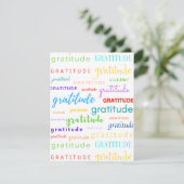 感謝レインボーコラージュサンキューカード サンキューカード (スタンド正面)