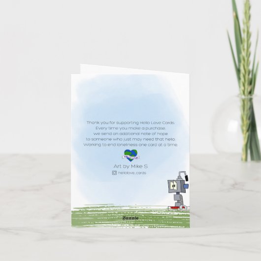 感謝ロボットカード カード (裏面)