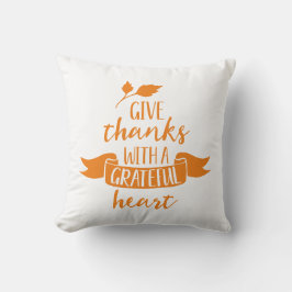 感謝与えの感謝していハートで元に戻せる クッション