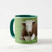 感謝与えの気持ちを持って来た鳥よ! マグカップ (正面左)