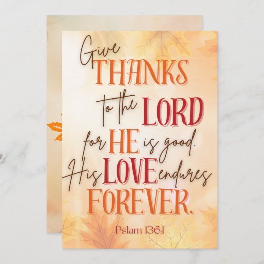 感謝与え感謝していの挨拶カード主へ シーズンカード (正面/裏面)