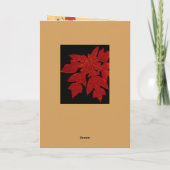 感謝与え感謝してい主の祈りの言葉カードへ サンキューカード (裏面)