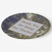 感謝先生感謝抽象芸術教室 ペーパープレート (アングル)