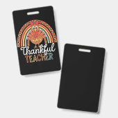 感謝先生賛美感謝祭学校 バッジ (表裏)