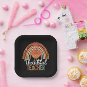 感謝先生賛美感謝祭学校 ペーパープレート (パーティー)