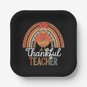 感謝先生賛美感謝祭学校 ペーパープレート (正面)