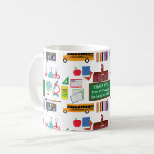 感謝先生鑑賞学校 コーヒーマグカップ (正面左)