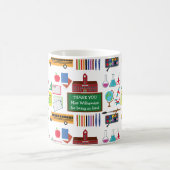 感謝先生鑑賞学校 コーヒーマグカップ (中央)