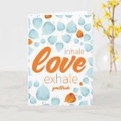 感謝勇気付けられる成功人生のヒントQuoteArt カード (黄色い花)