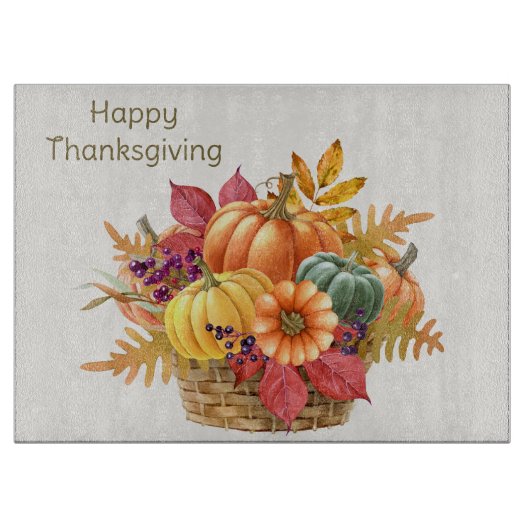 感謝型かぼちゃかご裁断ボード カッティングボード (正面)