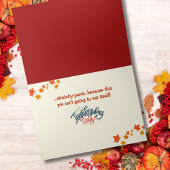 感謝多才パンツ付き感謝多才アヒル シーズンカード