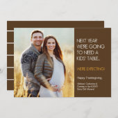 感謝妊娠告知カード シーズンカード (正面/裏面)