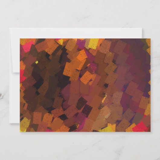 感謝妊娠発表 招待状 (裏面)