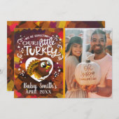 感謝妊娠発表 招待状 (正面/裏面)