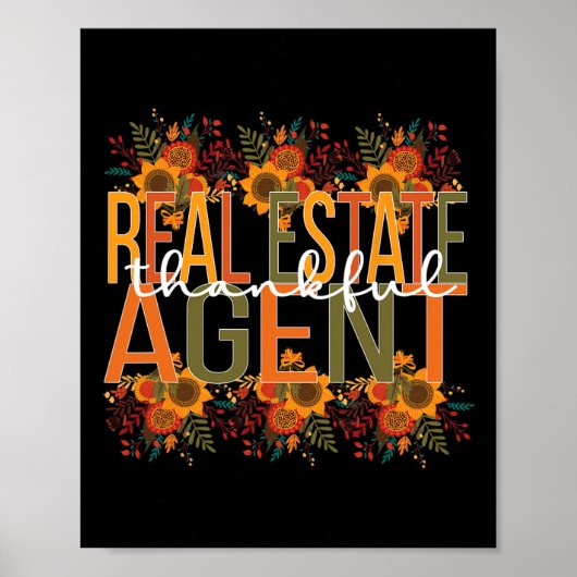 感謝実在不動産エージェント感謝祭 ポスター (正面)