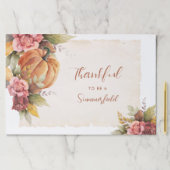 感謝家族感謝祭紙ランチョンマット ペーパーパッド (インサイチュ)