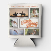 感謝家族感謝記念撮影コラージュパーティー 缶クーラー (正面)