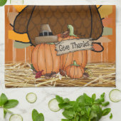 感謝式キッチンハンドタオル キッチンタオル (折り畳み)