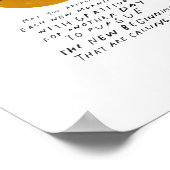 感謝引用文感動的 – ホームオフィスデコール ポスター (角)