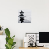 感謝引用文石のバランス ポスター (ホームオフィス)