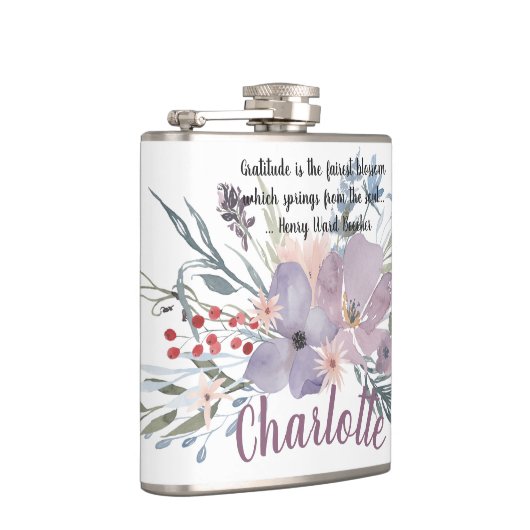 感謝引用文 フラスク (右)