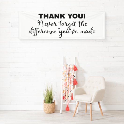 感謝忘れの念を表さず 横断幕 (インサイチュ)